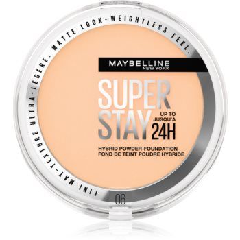 MAYBELLINE NEW YORK SuperStay 24H Hybrid Powder-Foundation pudra compacta pentru un aspect mat