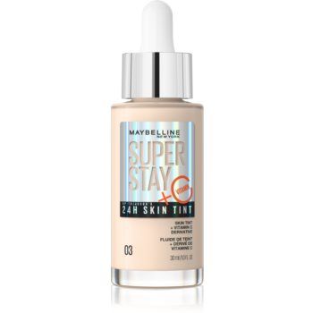 Maybelline SuperStay Vitamin C Skin Tint ser pentru uniformizarea nuantei tenului