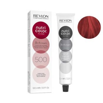 Nuantator de culoare - Revlon Professional Nutri Color Filters nuanta 500 Purple Red, 100 ml la reducere