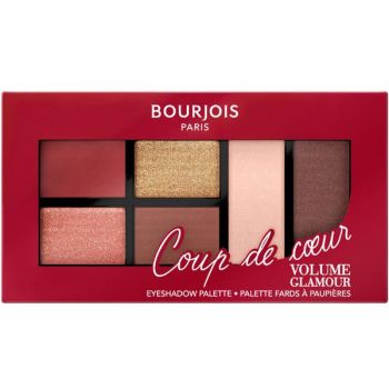 Paleta Farduri de Pleoape - Bourjois Volume Glamour, 1 Coup de Coeur, 8.4 g