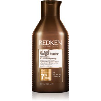 Redken All Soft Mega Curls balsam pentru par ondulat si cret