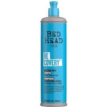 Sampon pentru Par Uscat si Degradat Tigi Bed Head Recovery Moisture Rush Shampoo, 600 ml