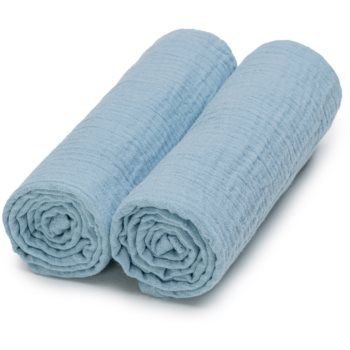 T-TOMI Muslin Diapers Blue scutece textile