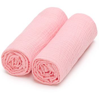 T-TOMI Muslin Diapers Pink scutece textile ieftin