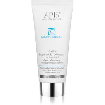 Apis Natural Cosmetics Hydro Balance Professional mască facială intens hidratantă cu minerale din Marea Moartă