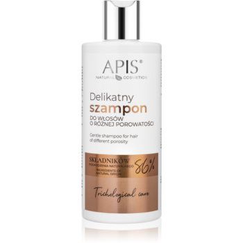 Apis Natural Cosmetics Trichological Care sampon delicat pentru toate tipurile de păr