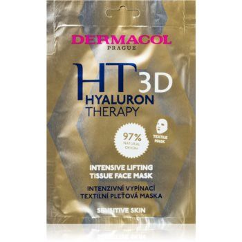 Dermacol Hyaluron Therapy 3D mască textilă cu efect de lifting pentru tonifierea pielii