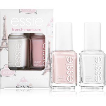 essie french manicure set de lacuri de unghii (pentru manichiura frantuzeasca)