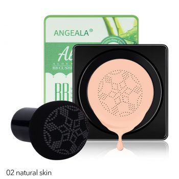 Fond de Ten BB Cream Air Cushion Angeala Aloe, #02 Natural Skin