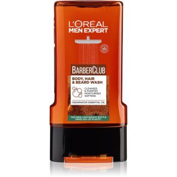 L’Oréal Paris Men Expert Barber Club Gel de duș pentru bărbați pentru păr, barbă și corp