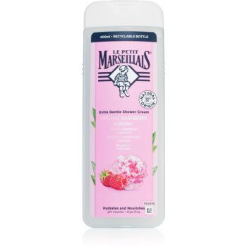 Le Petit Marseillais Raspberry BIO & Peony gel cremos pentru dus