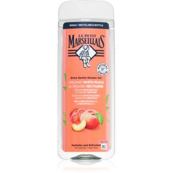 Le Petit Marseillais White Peach & Nectarine Bio gel de duș mătăsos