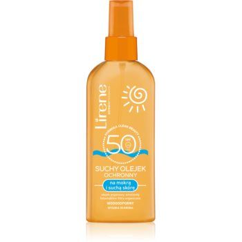 Lirene Sun Protective Dry Oil SPF 50 ulei de bronzat pentru piele uscata SPF 50