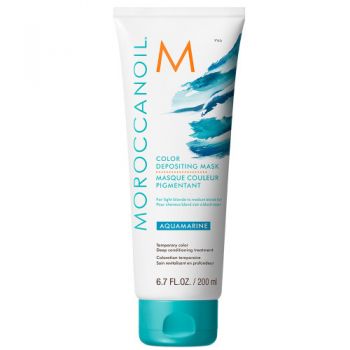 Moroccanoil Color - Masca de par nuantatoare Aquamarine 200ml