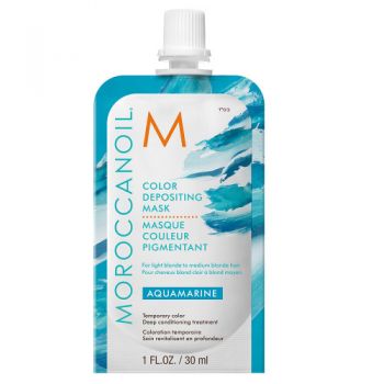 Moroccanoil Color - Masca de par nuantatoare Aquamarine 30ml