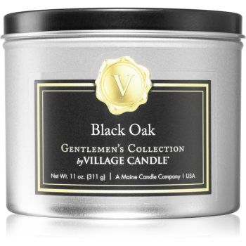 Village Candle Gentlemen's Collection Black Oak lumânare parfumată în placă de firma original