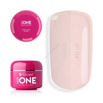 Gel constructie base one french pink 100 gr - bofp100