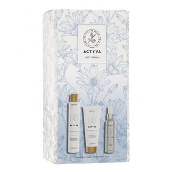 Kemon Actyva Nutrizione - Set hidratare intensa par foarte uscat 575ml