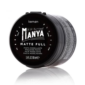 Kemon Hair Manya Men - Pasta mata modelatoare Matte Full 100ml