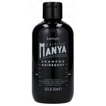 Kemon Hair Manya Men - Sampon barbati pentru de par si corp 250ml