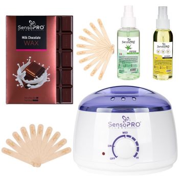 Kit Epilare Ceara Chocolate Premium Care, SensoPRO Milano