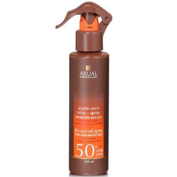 Lotiune de corp - Arual Solar Line Protectie Solara SPF 50+ UVA/UVB, ARU005, 200 ml de firma originala