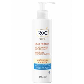 Lotiune dupa plaja ROC Soleil-Protect Refreshing Skin Restoring Milk After Sun, 200 ml