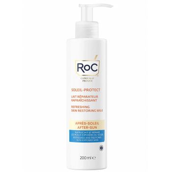 Lotiune dupa plaja ROC Soleil-Protect Refreshing Skin Restoring Milk After Sun, 200 ml de firma originala