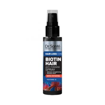 Spray Anticadere, Anti-Subtiere si Stralucire Maxima cu Biotina si Phytantriol Dr. Sante Biotin Hair Loss Control Spray, 150 ml