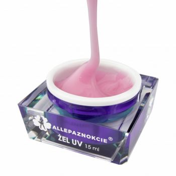 Gel UV Constructie- Jelly Cotton Pink 50 ml Allepaznokcie - JCP50 - Everin.ro ieftin