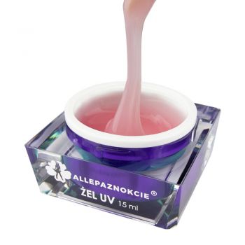 Gel UV Constructie- Perfect French Rose 15 ml Allepaznokcie