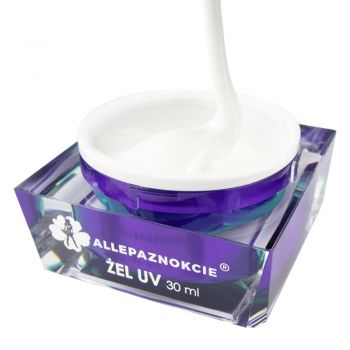 Gel UV Constructie- Perfect French White 30 ml Allepaznokcie - PFW30 - Everin.ro ieftin