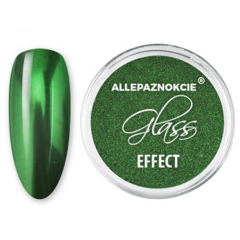 Pigment efect oglinda glass effect Allepaznokcie- 09 - PEO-GE09 - Everin.ro ieftin