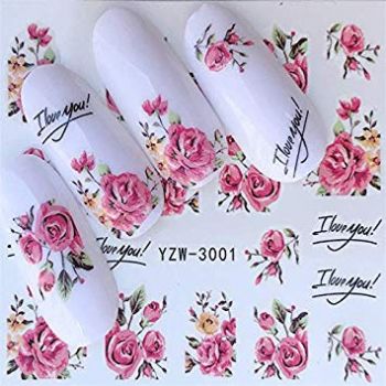 Tatuaj decor unghii YZW-3001 - YZW-3001 - Everin.ro