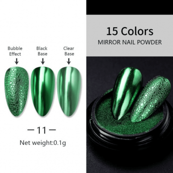 Pigment Efect Oglinda dark green- MC-26 - MC-26 - Everin.ro de firma original
