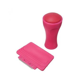Stampila si racleta pink - p32