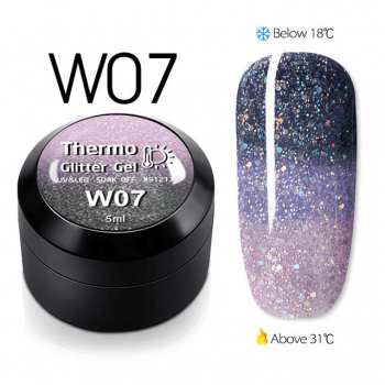 Thermo Glitter Color Gel W07 - W07 - Everin.ro de firma original