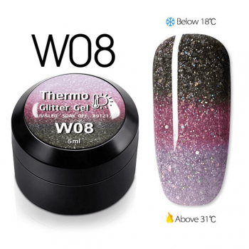 Thermo Glitter Color Gel W08 - W08 - Everin.ro ieftin