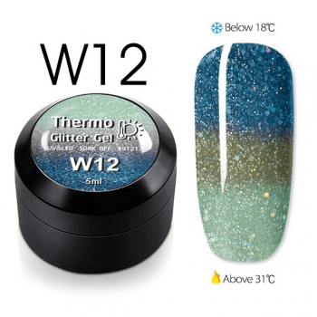 Thermo Glitter Color Gel W12 - W12 - Everin.ro
