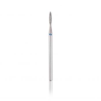 Capăt freza Diamant HEAD flacăra rotunjită, albastru, L-8,0 mm, Ø1,6 mm - HBD-141BL.014