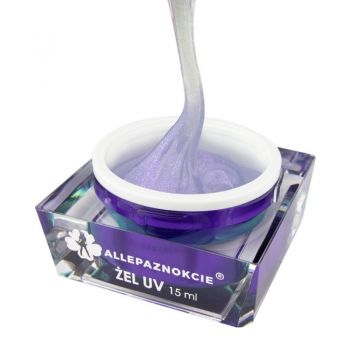 Gel UV Constructie Allepaznokcie - Jelly Moonlight Violet 50 ml - JMV15