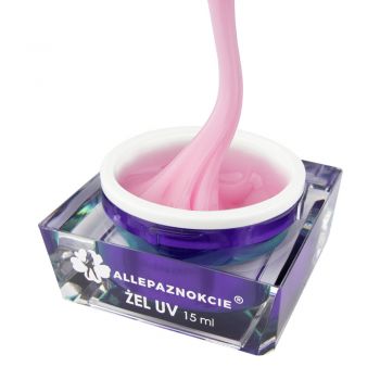 Gel UV Constructie- PERFECT FRENCH ELEGANT PINK 50 ml Allepaznokcie - PFEP15