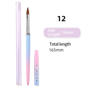 Pensula pentru acryl 15mm - KM-12