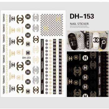 Sticker decor unghii DH-153 - DH-153 - Everin.ro