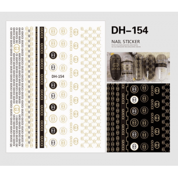 Sticker decor unghii DH-154 - DH-154 - Everin.ro