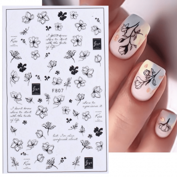 Sticker decor unghii f807 - f807