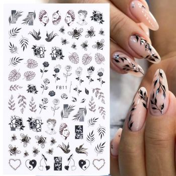 STICKER DECOR UNGHII F811 - F811 - Everin.ro