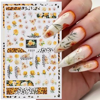 Sticker decor unghii f859 - f859