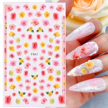 Sticker decor unghii f861 - f861