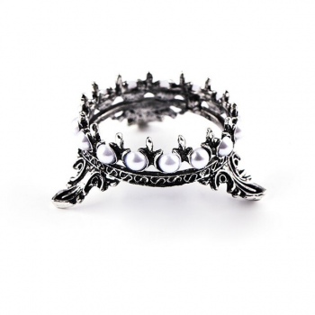 Suport pentru pensule Princess Argintiu inchis - CW-084